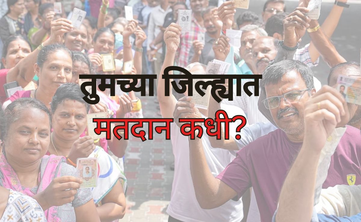 Lok Sabha Election 2024 : महाराष्ट्रात लोकसभा निवडणुका 5 टप्प्यात; तुमच्या जिल्ह्यात मतदान कधी?