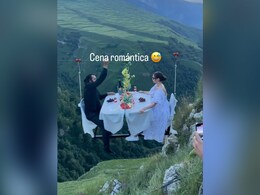 Table On Cable? Couple's Mid-Air Dining Experience Gets 59 Million Views