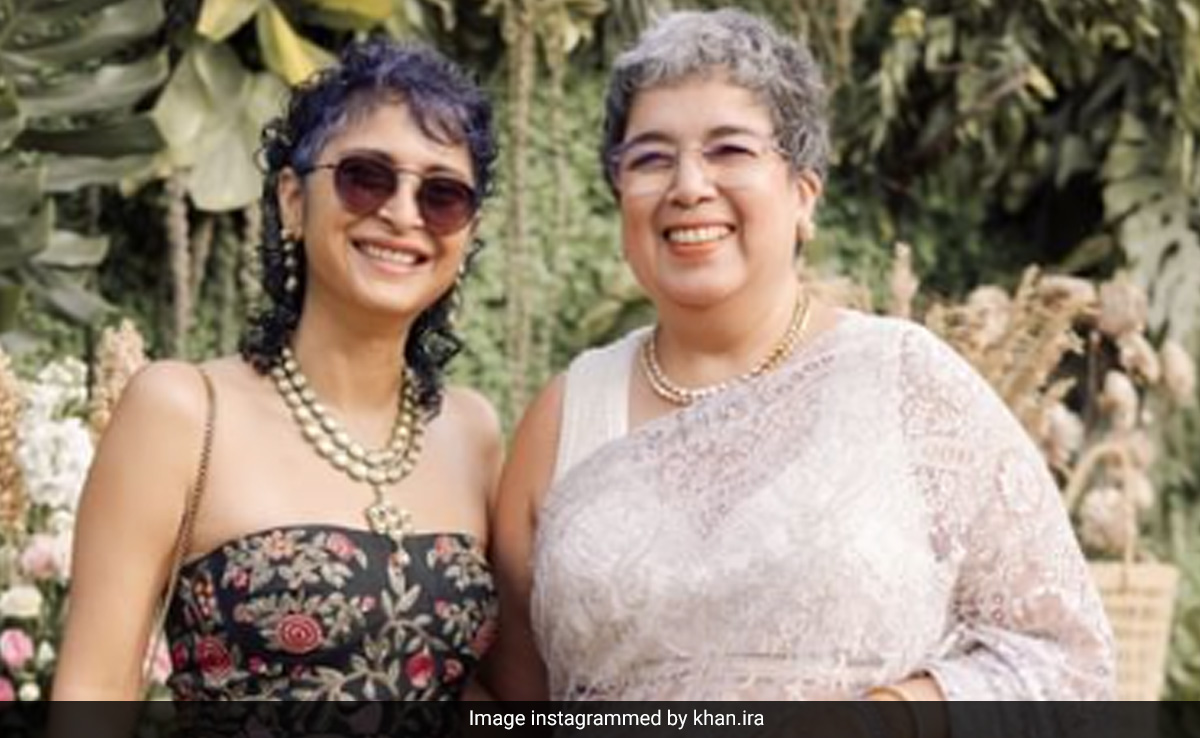 ICYMI, Kiran Rao And Reena Dutta In A Happy Pic From Ira Khan's Wedding