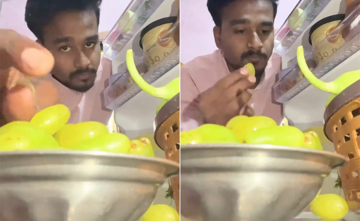 Viral Video About 'Hard To Resist' Grapes Has More Than 96 Million Views