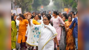 Day After PM's Charge, Mamata Banerjee Marches With Sandeshkhali Women