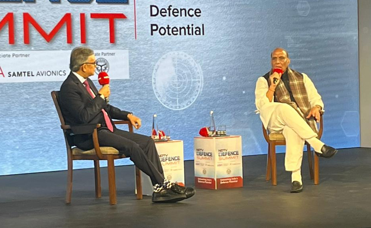 "We Have Already Crossed 370," Rajnath Singh Quips On Poll Question
