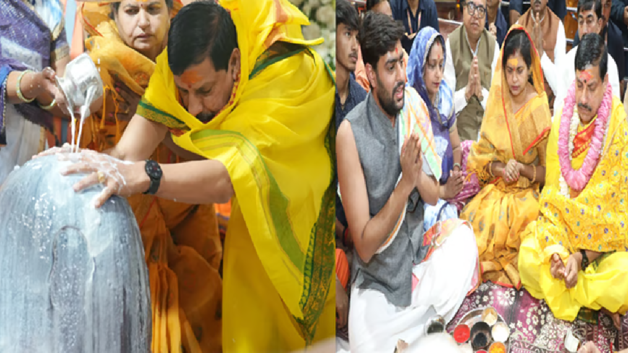 महाशिवरात्रि पर सीएम मोहन यादव ने महाकाल के किए दर्शन