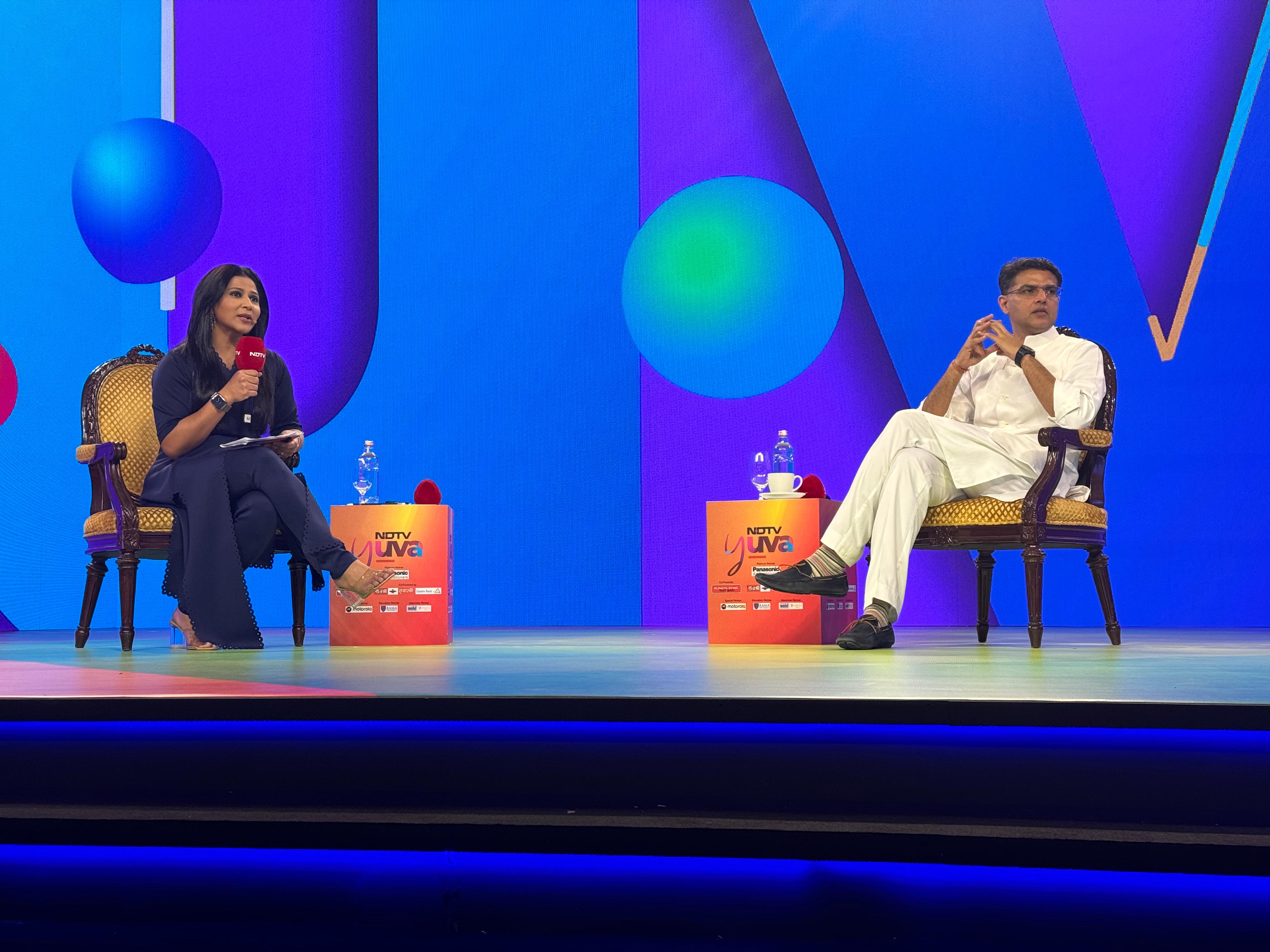 NDTV Yuva Conclave: सचिन पायलट ने कहा-राजनीति में मिलना चाहिए युवाओं को मौका, कंगना विवाद पर रखी यह बात