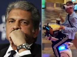 हाईटेक गैजेट से लैस शख्स को देख आनंद महिंद्रा ने कह दी बड़ी बात, वायरल हो रहा है पोस्ट