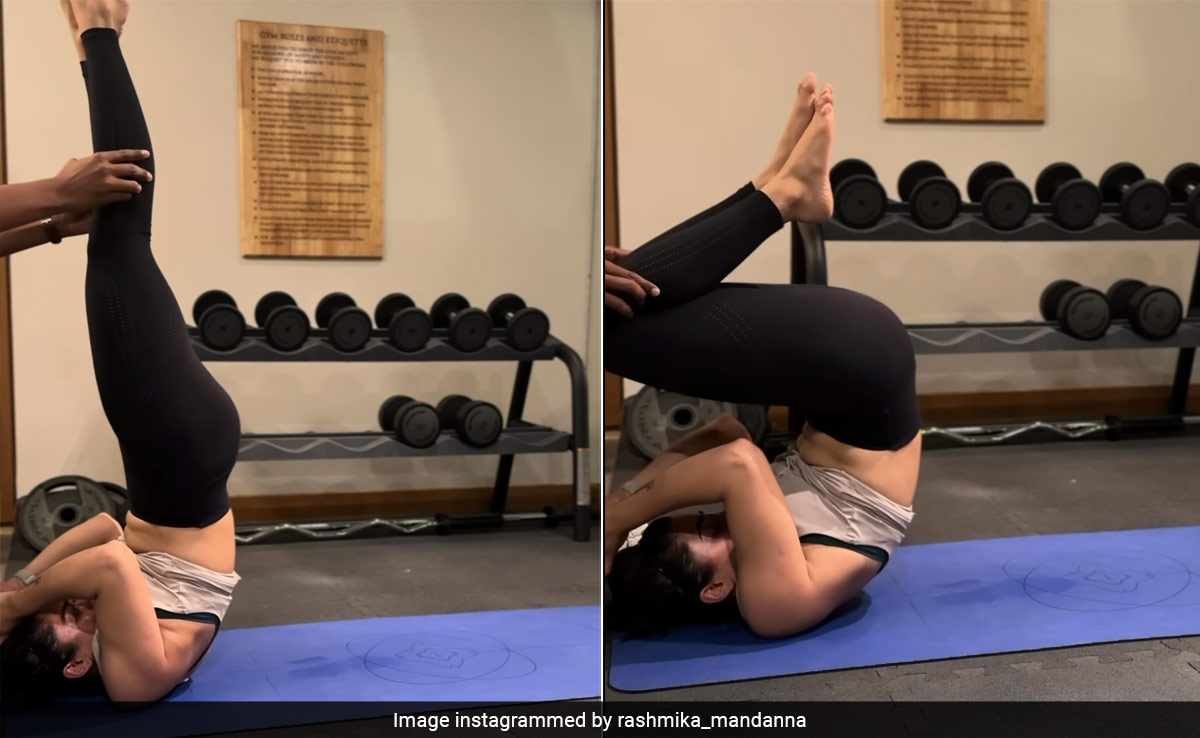 Rashmika Mandanna Is "Back At It" And That's Reason Enough To Resume Your Fitness Journey This Weekend