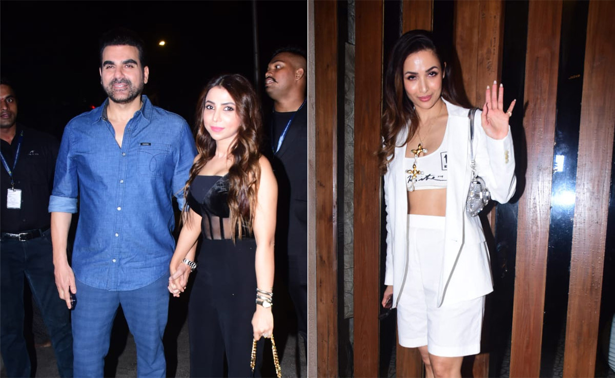 About Last Night: Malaika Arora's Dinner With Arbaaz Khan And His Wife Shura