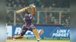 KKR vs SRH Live: रसेल ने दिखाया 'मसल पावर', लगाए 7 छक्के, कोलकाता ने हैदराबाद को दिया का 209 रनों का टारगेट