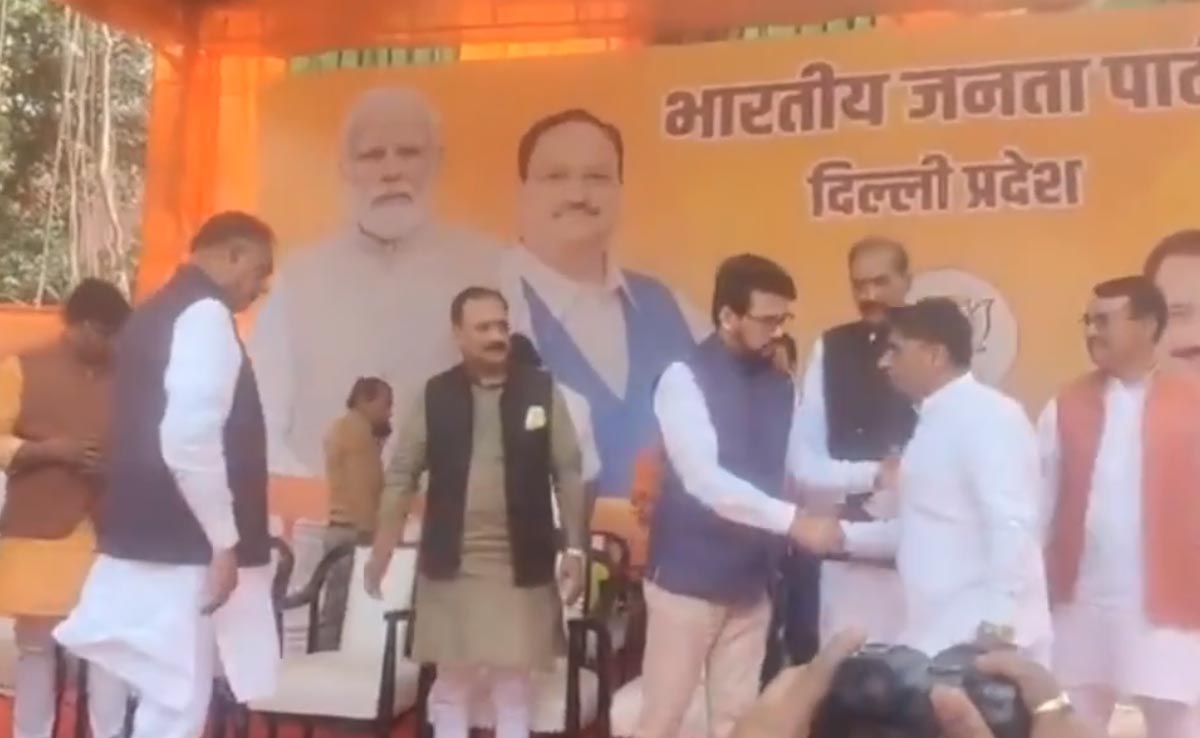 दिल्ली : लोकसभा चुनाव से पहले AAP और कांग्रेस को झटका, बलराम तंवर और एनडी शर्मा BJP में शामिल