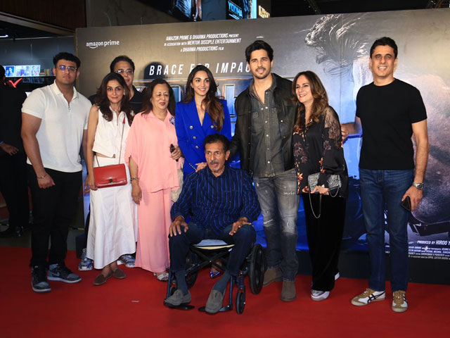 Kiara Advani Was Sidharth Malhotra's Plus One At <i>Yodha</i> Screening