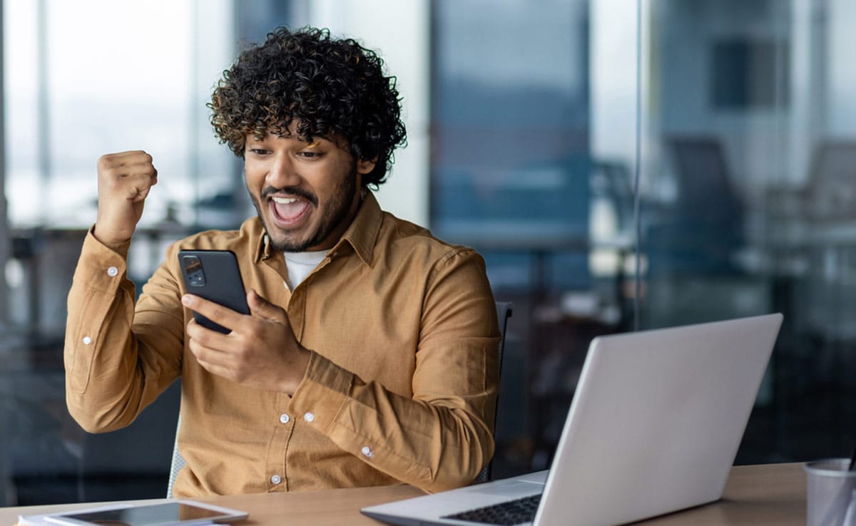 The app has many partner merchants to choose from.