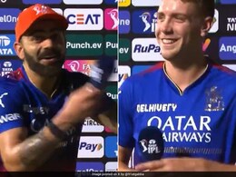 Watch: Cameron Green Funnily Shoos Away Virat Kohli During Mid-Innings Presentation