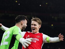 David Raya Is Shootout Hero As Arsenal Reach Champions League Quarterfinals