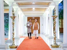 PM Modi Arrives In Bhutan On 2-Day State Visit, Receives Red Carpet Welcome PM Modi Arrives In Bhutan On 2-Day State Visit, Receives Red Carpet Welcome