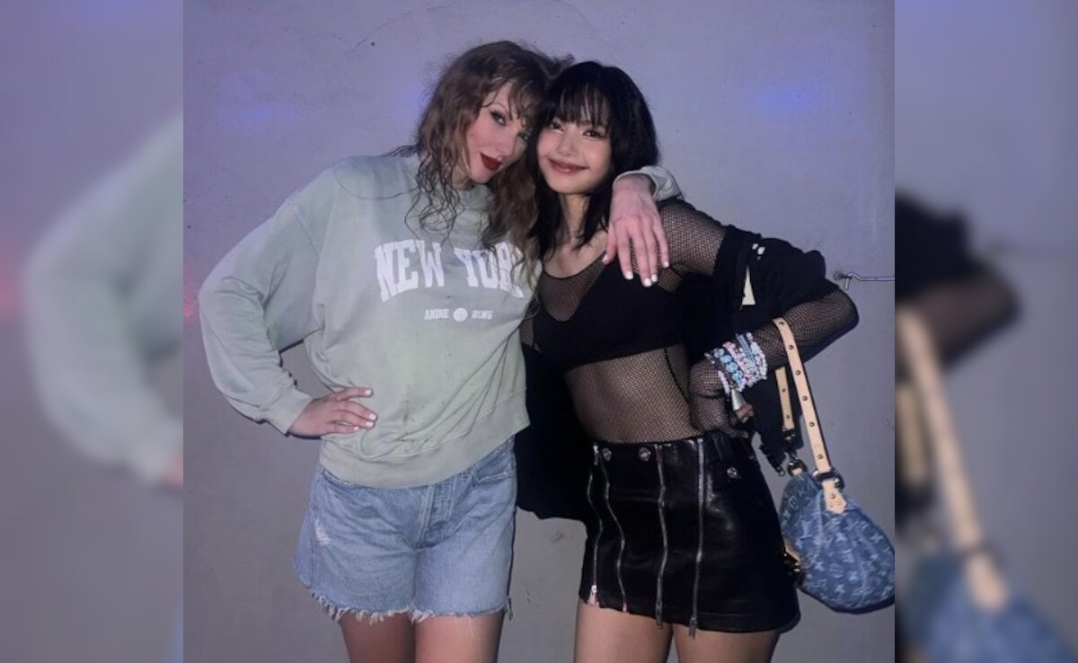 Crazy Viral:  Blackpink's Lisa Shares Pics From Taylor Swift's Singapore Concert