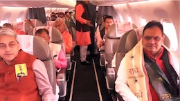 रामलला के दरबार पहुंचे सीएम भजनलाल शर्मा, कैबिनेट के साथ चार्टेड प्लेन से अयोध्या पहुंचे, ये रहा सीएम का शेड्यूल