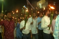 Students Take To Street To Protest Against CAA In Assam Students Take To Street To Protest Against CAA In Assam