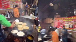 Paranthas Fly Mid-Air, Land On Distant Pan. Vendor's Dough-Tossing Skills Win Internet