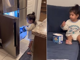 Viral: Adorable Video Of Toddler Running With Ice Cream Tub Draws 157 Million Views Viral: Adorable Video Of Toddler Running With Ice Cream Tub Draws 157 Million Views