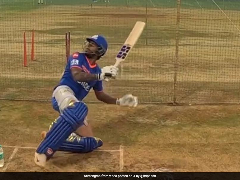 Watch: Mumbai Indians' Tilak Varma, Dewald Brevis Sweat It Out In Nets Ahead Of IPL 2024
