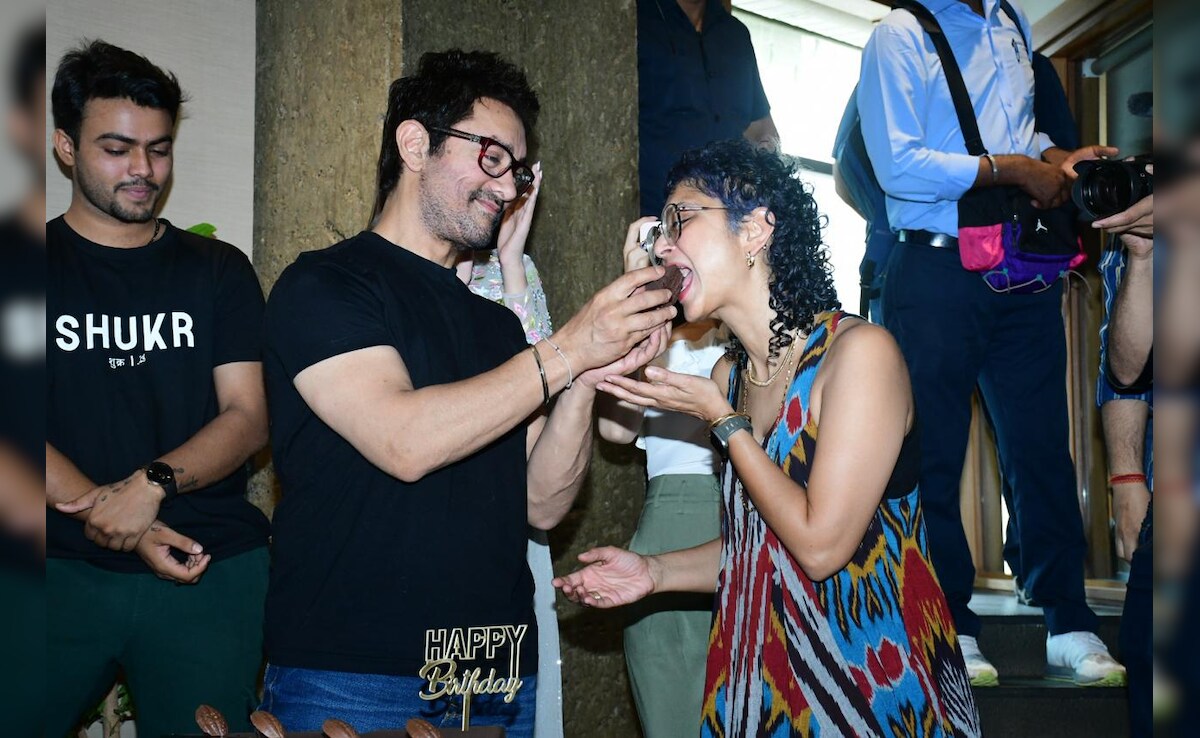 Inside Aamir Khan's Birthday Celebrations With Kiran Rao And The Paparazzi