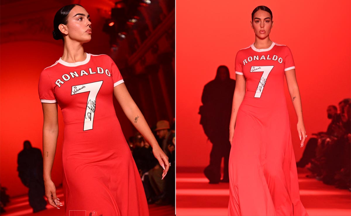 What Makes Georgina Rodriguez In A Cristiano Ronaldo Jersey Gown More Special Is The Message At The Back