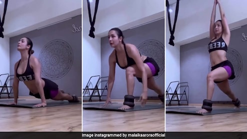 Inside Malaika Arora's Workout Routine Featuring Yoga, Strength Training And More