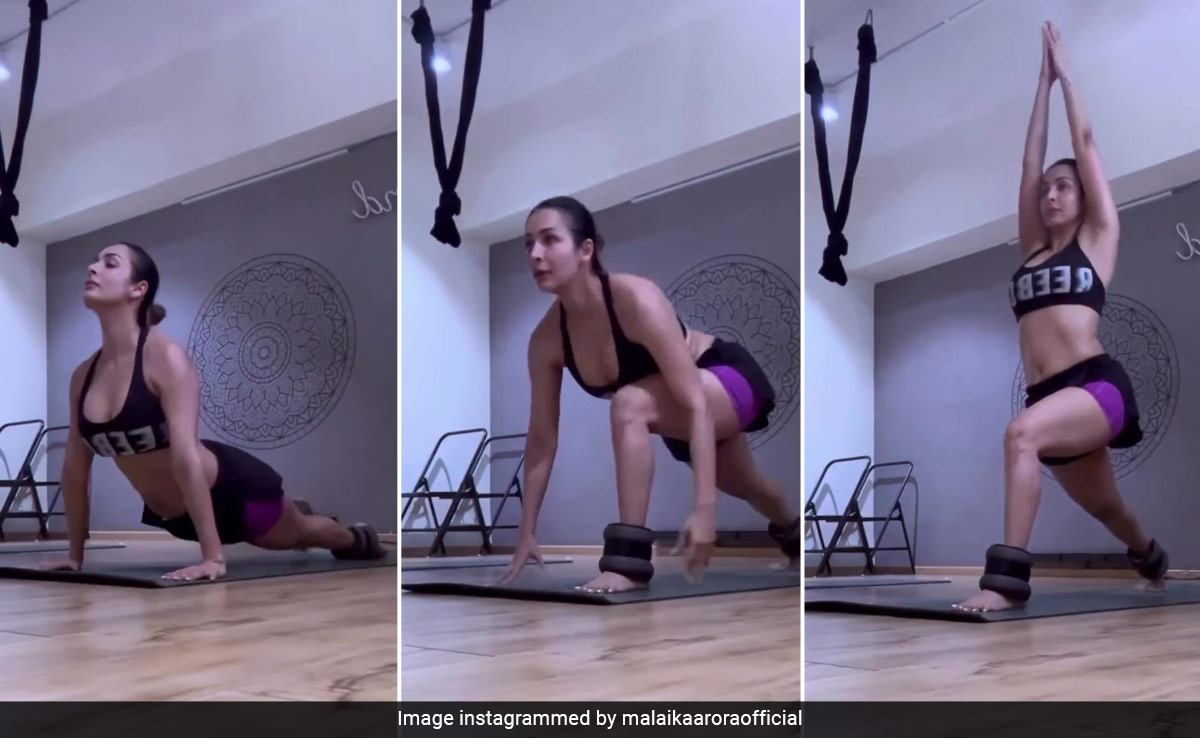 Inside Malaika Arora's Workout Routine Featuring Yoga, Strength Training And More