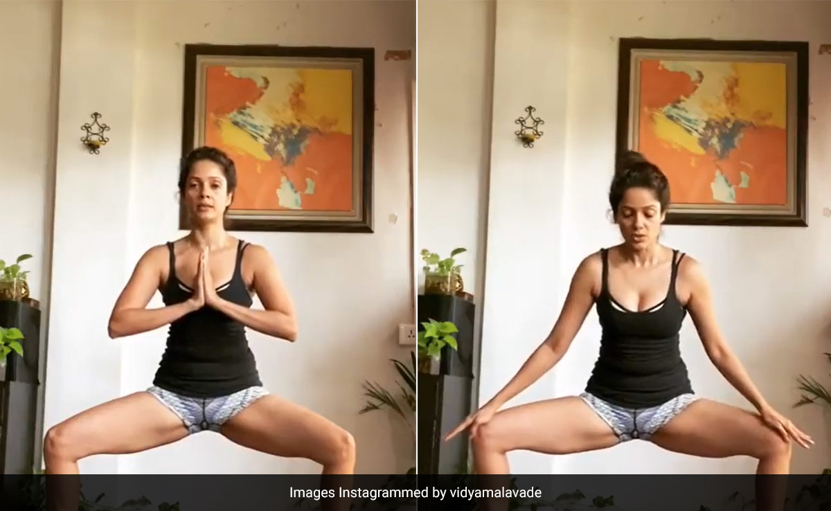 Throwback To Vidya Malavade Demonstrating This Yoga <i>Asana</i> For "Weight Loss And Strength Building"