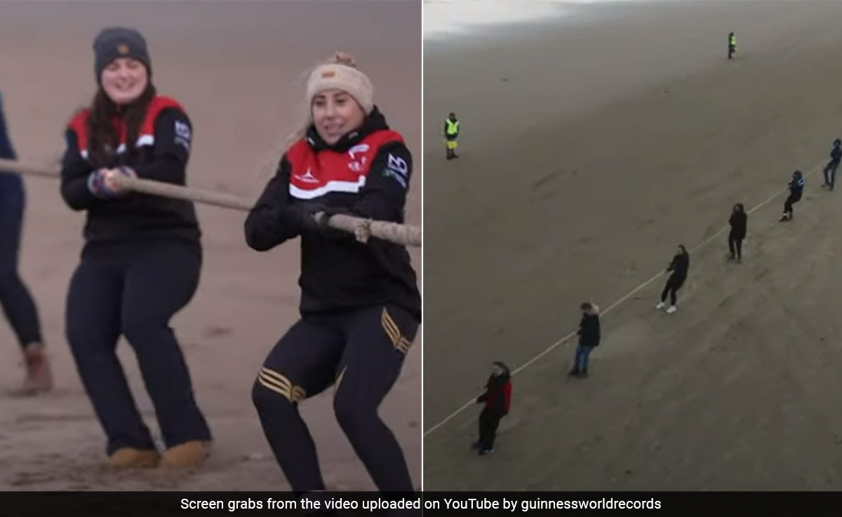 Watch: World Record Tug-Of-War Achieved In Wales On St David's Day