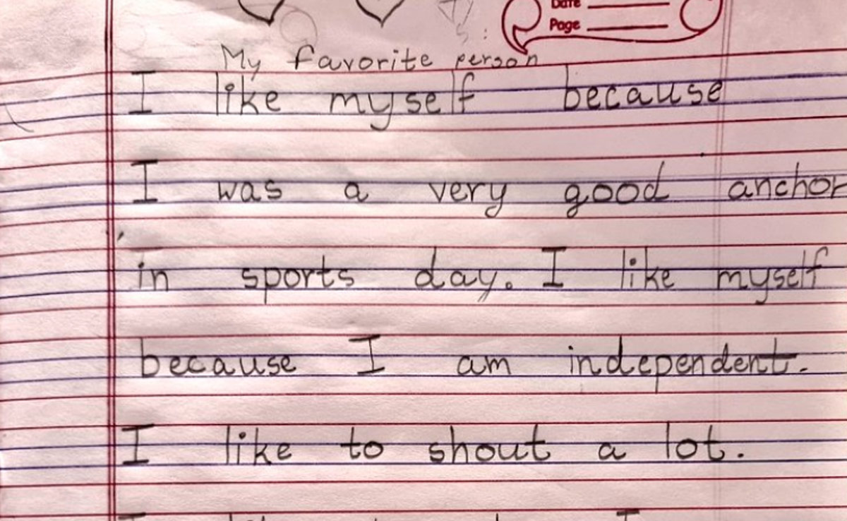 मुझे चिल्लाना बहुत पसंद है... बेटी ने My Favourite Person पर लिखा ऐसा निबंध, पढ़कर मां बोली- मेरी कल्पना से बेहतर...