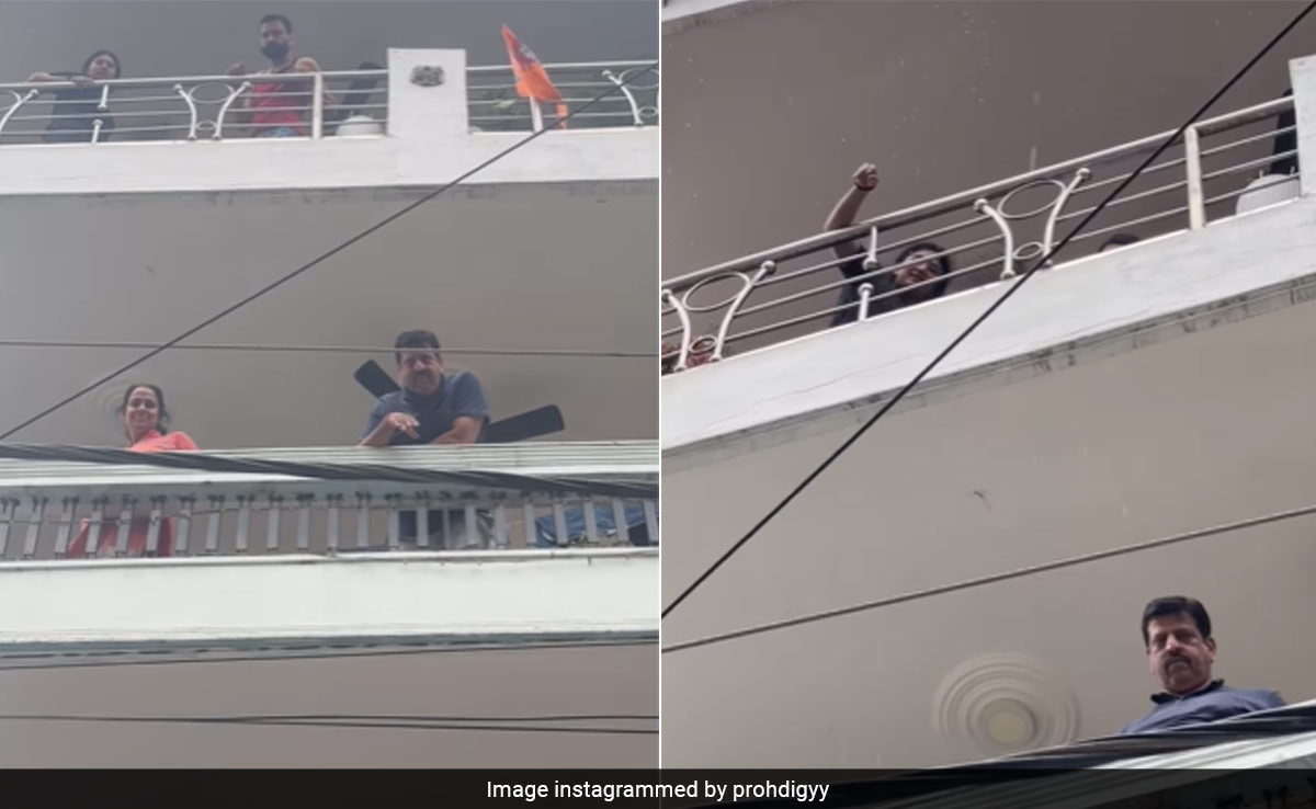 Video Of Girl Throwing Water Balloons At Man Despite His Pleas Divides Internet