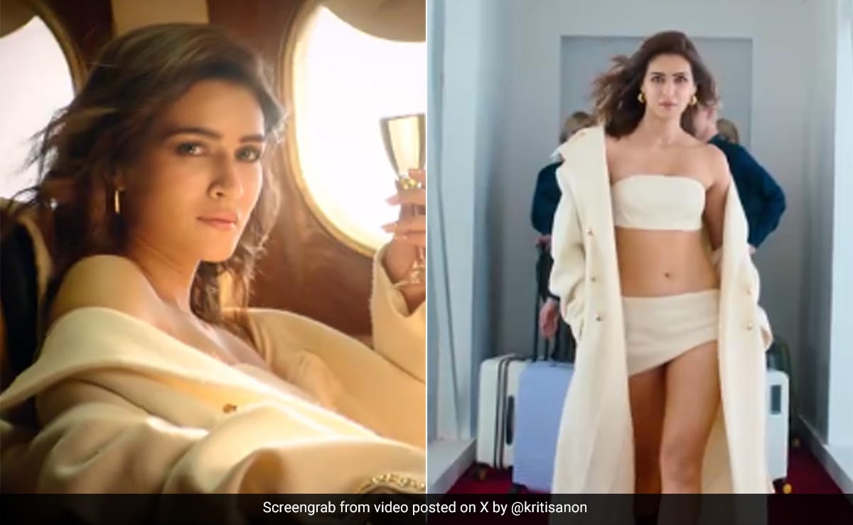 <I>Crew</i> Song <i>Naina</i> Teaser: Kriti Sanon's In-Flight Swag. That's It. That's The Headline