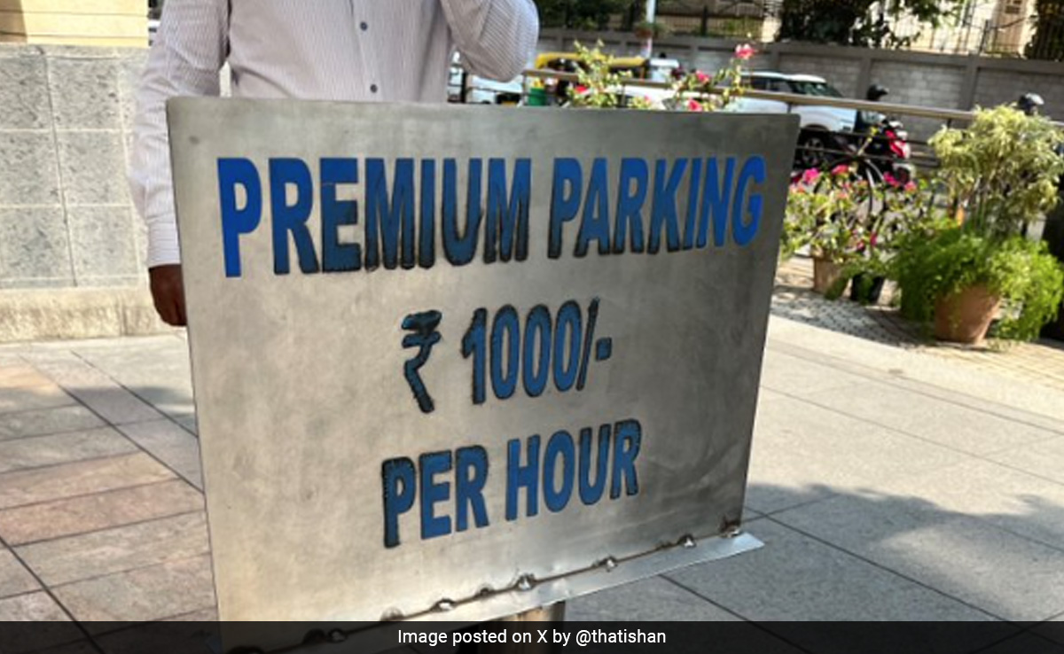 पार्किंग चार्ज के लिए देनी पड़ेगी EMI... बेंगलुरु के इस मॉल में प्रति घंटा 1000 रु लगता है Parking Charge, फोटो वायरल
