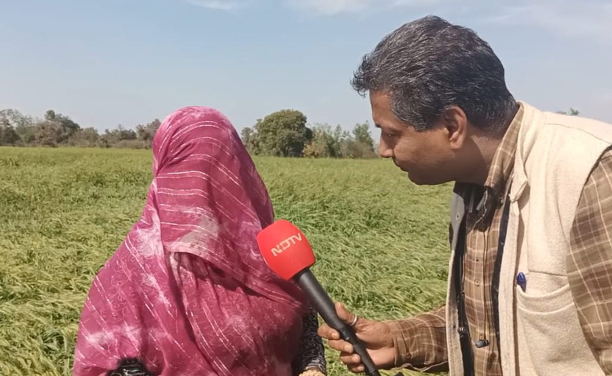 मौसम का कहर: किसानों ने कर्ज लेकर लगाई थी फसल, बारिश और ओले में हुई बर्बाद, सुनिये अन्नदाताओं का दर्द