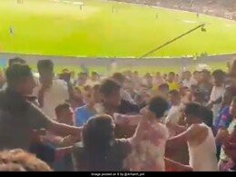 Video: Punches Exchanged As Fans Come To Blows During GT vs MI Match In Ahmedabad
