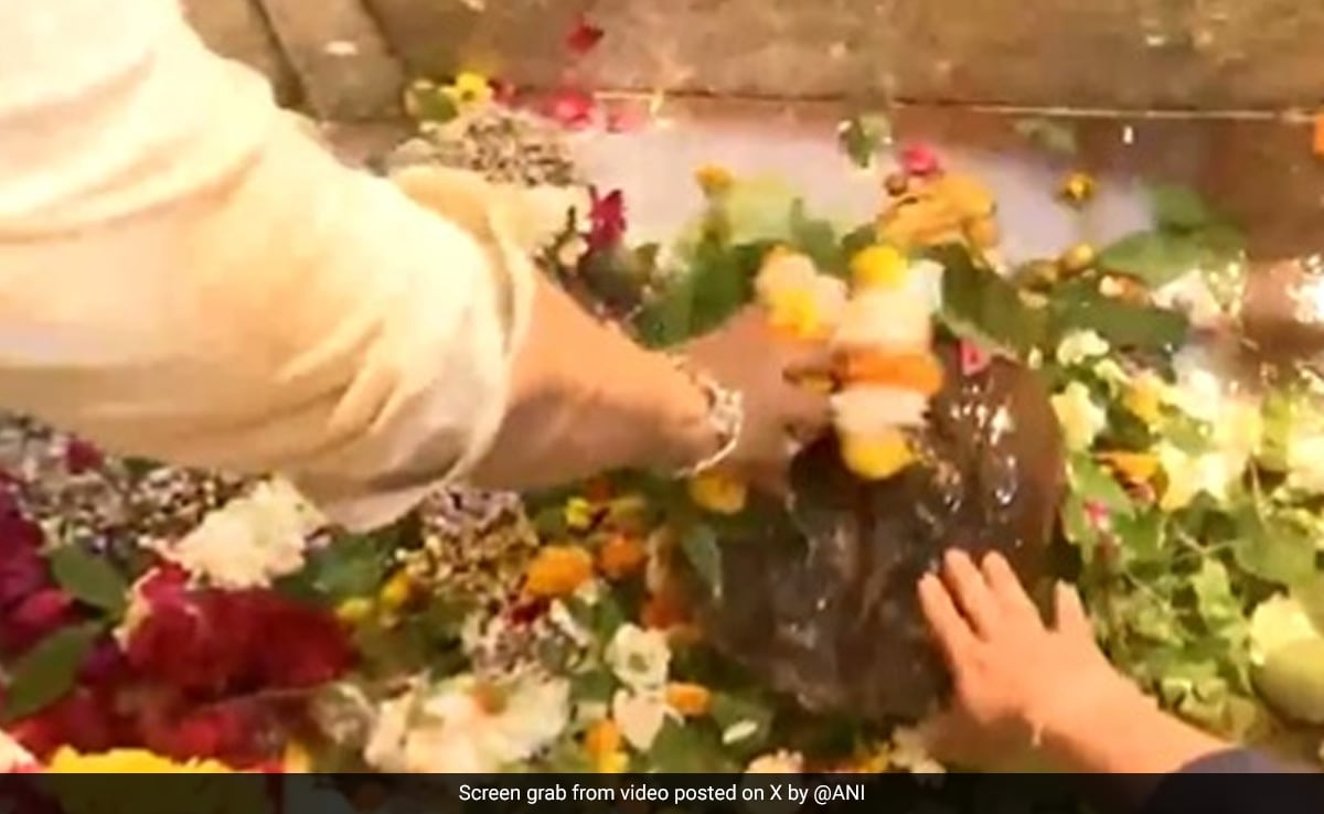 Devotees offer prayers at Achaleshwar Temple in Gwalior to offer prayers, on the occasion of Mahashivratri. Devotees offer prayers at Achaleshwar Temple in Gwalior to offer prayers, on the occasion of Mahashivratri.