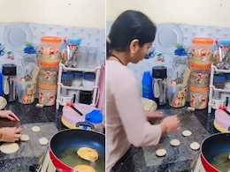 Watch: Viral Video Shows Time-Saving Hack To Prepare Pooris Without Rolling Pin