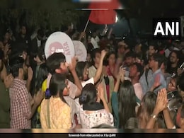 Left Sweeps JNU Students' Union Polls, Wins All 4 Posts Left Sweeps JNU Students' Union Polls, Wins All 4 Posts