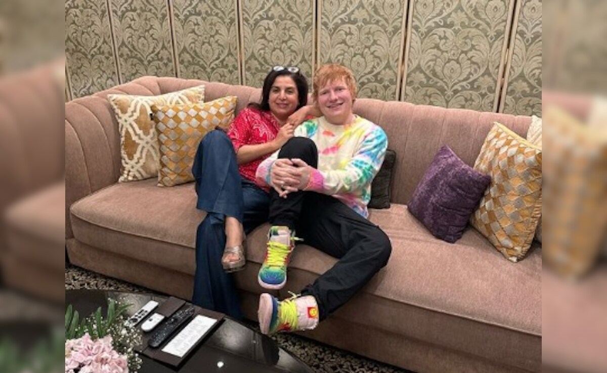 The One Where Farah Khan Hung Out With The "Loveliest Guy Ever" Ed Sheeran