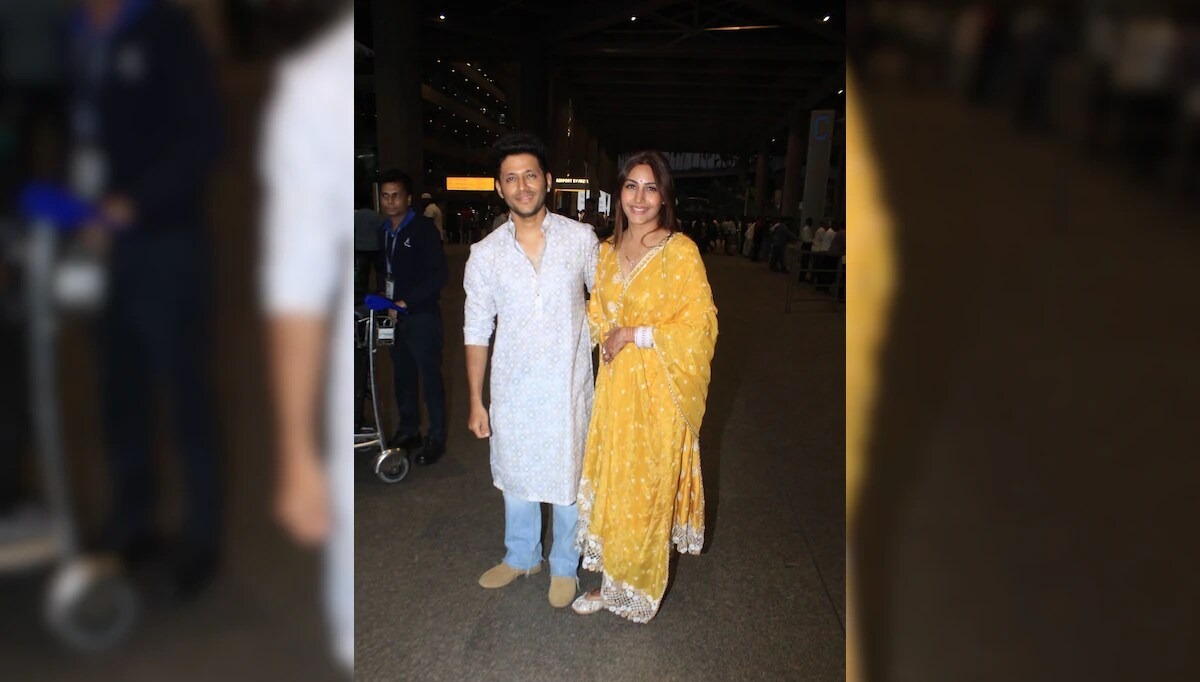 Surbhi Chandna-Karan Sharma Make First Public Appearance After Jaipur Wedding