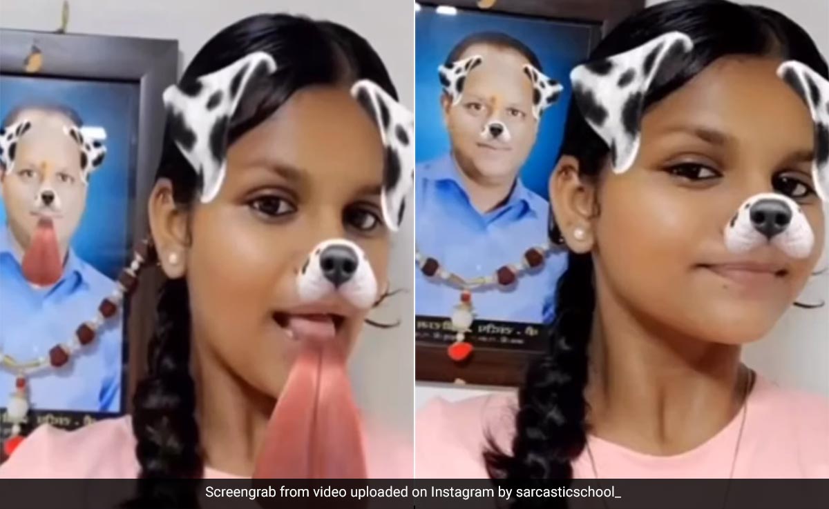मृत पिता की तस्वीर के साथ Dog Filter लगाकर स्नैपचैट पर Video बना रही थी लड़की, सोशल मीडिया पर इस बात को लेकर छिड़ी बहस