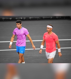 Carlos Alcaraz Outlasts Rafael Nadal In Made-For-Netflix Exhibition