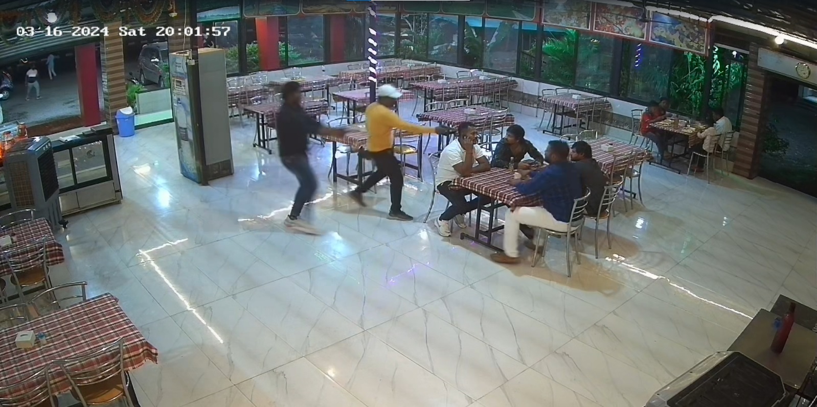 On CCTV, Property Dealer Shot, Hacked To Death At Pune Highway Eatery