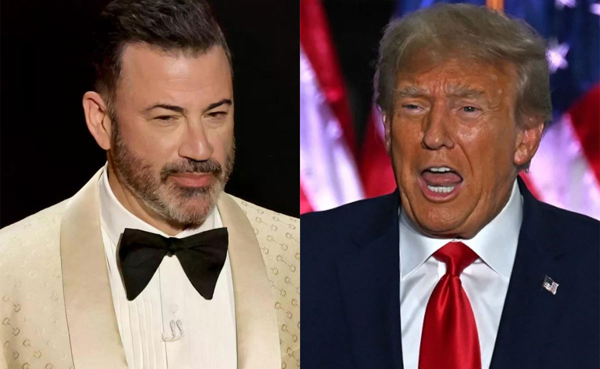 "Isn't It Past Your Jail Time?": Jimmy Kimmel Roasts Donald Trump At Oscars 2024