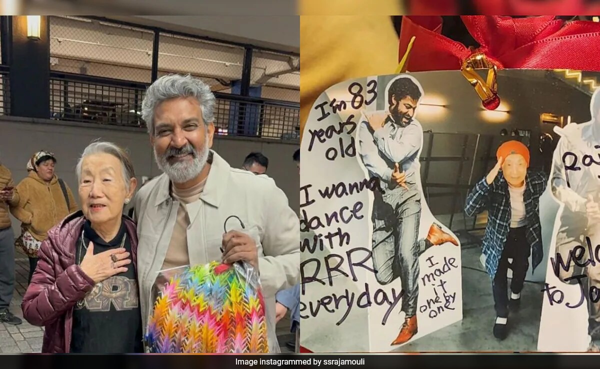 SS Rajamouli Receives Special Gift From An 83-Year-Old Japanese Fan: "<i>RRR</i> Made Her Happy"