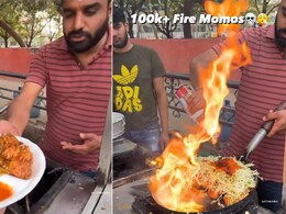Viral Video: 'Fire Momos' Is The Latest Food Experiment On The Block