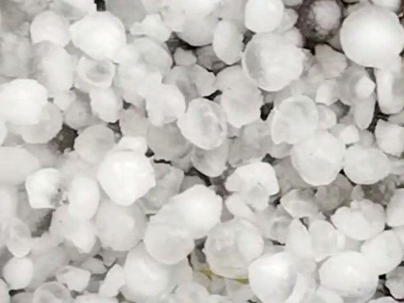 मिजोरम में भारी बारिश के साथ ओलावृष्टि होने के कारण 450 से अधिक घर क्षतिग्रस्त