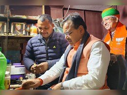 बीकानेर में देर रात जब एक छोटे से सैलून पर अचानक पहुंचे CM भजनलाल...