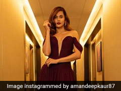 Taapsee Pannu In A Plum Gown Looks Like An Eternal Haseen Dilruba